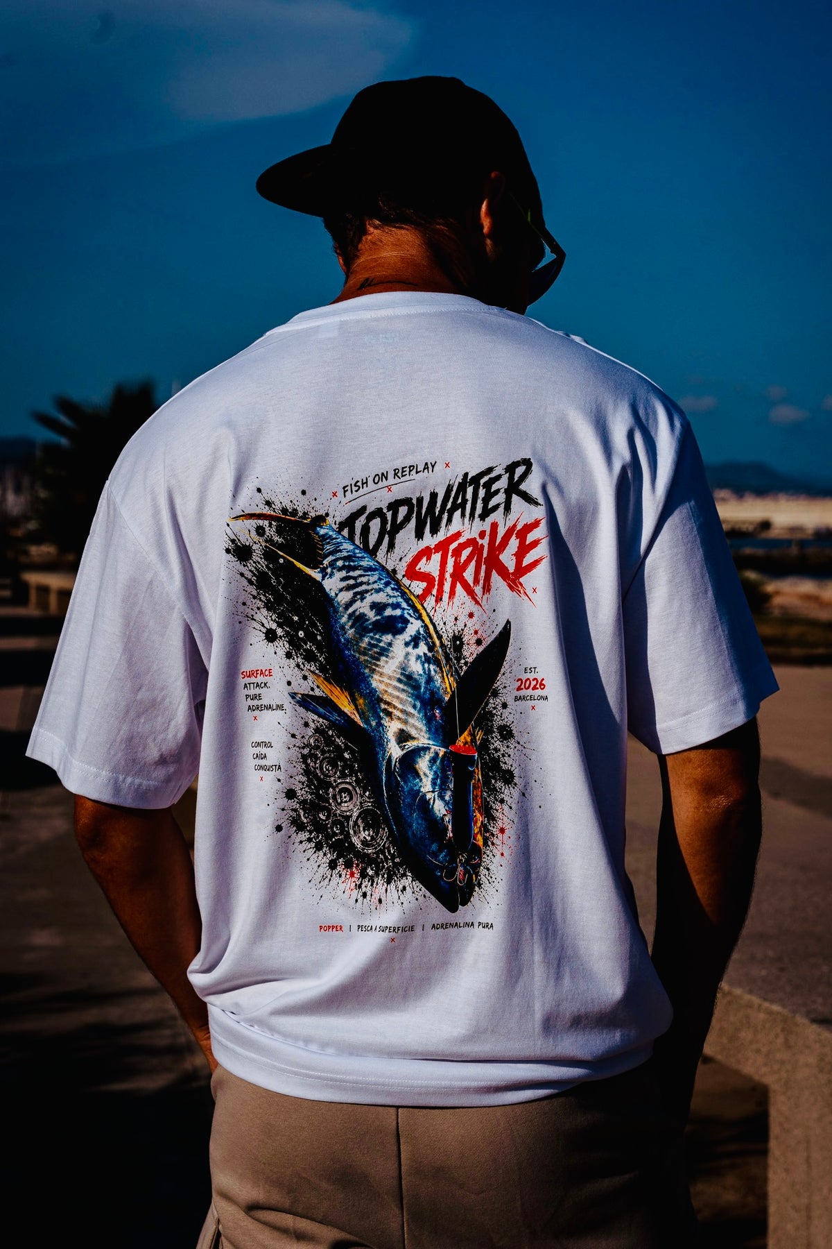 Topwater Strike – Camiseta Oversize