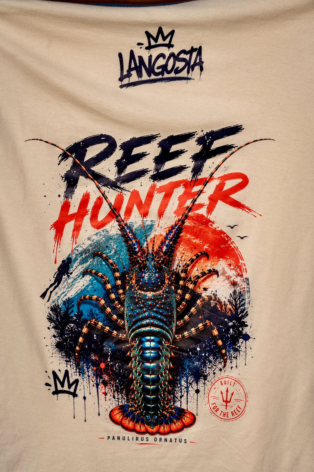 Reef Hunter – Camiseta Oversize